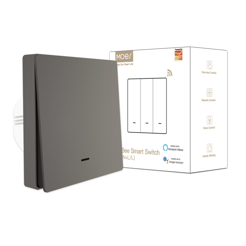 Universal Remote Smart Home - MOES Tuya ZigBee bouton intelligent interrupteur