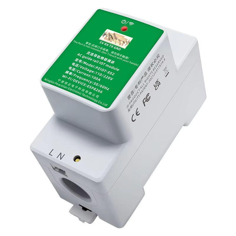 Smart Home Wiser - Compteur d'énergie WiFi Tasmota, monophasé, pour
