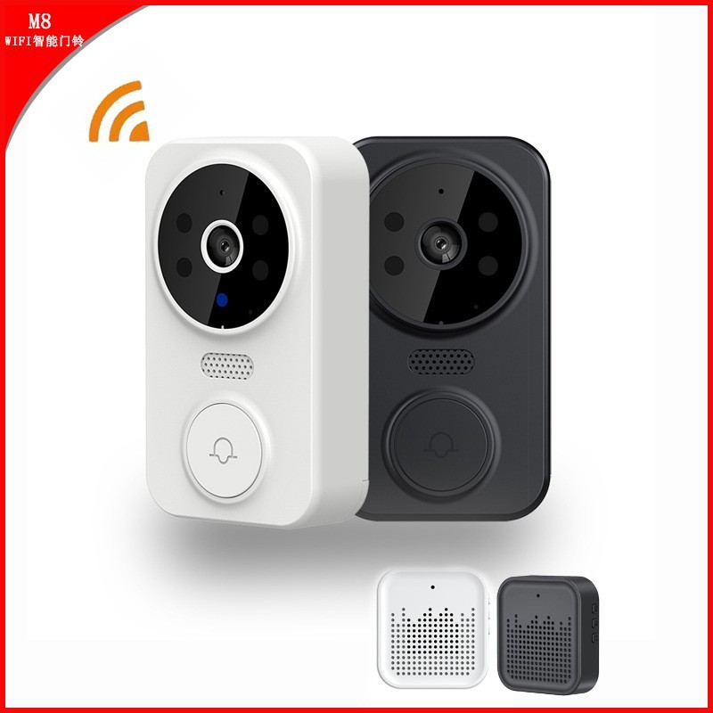 Smart Home Video - Sonnette de porte intelligente Tuya WIFI,
