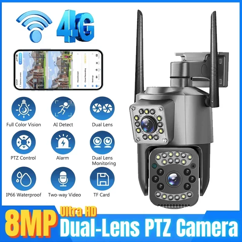 Smart Home Camera Ezviz - Caméra de surveillance extérieure PTZ IP