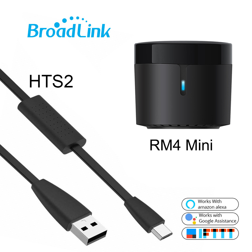 Universal Remote Smart Home - Télécommande intelligente Broadlink Rm4 Mini, infrarouge