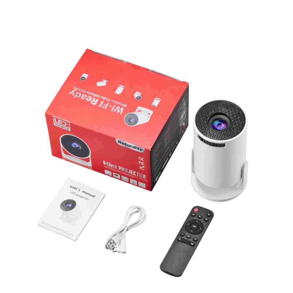 Smart Home Video - NOUVEAU Vidéoprojecteur intelligent mini Wifi HY300mini