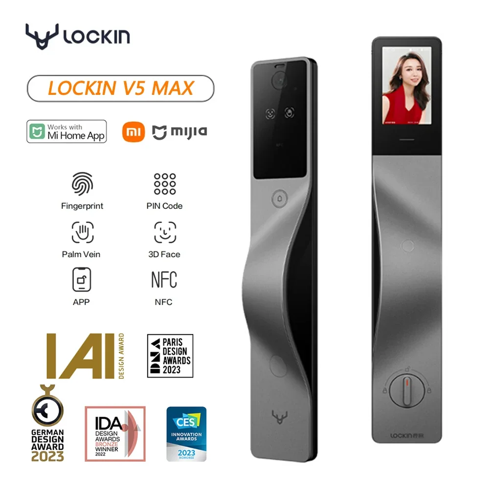 Smart Home Door Lock - Serrure intelligente Lockin V5 Max avec