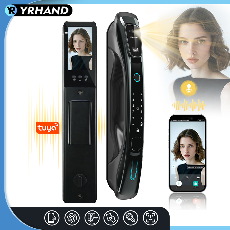 Smart Home Door Lock - Serrure intelligente avec reconnaissance faciale 3D,