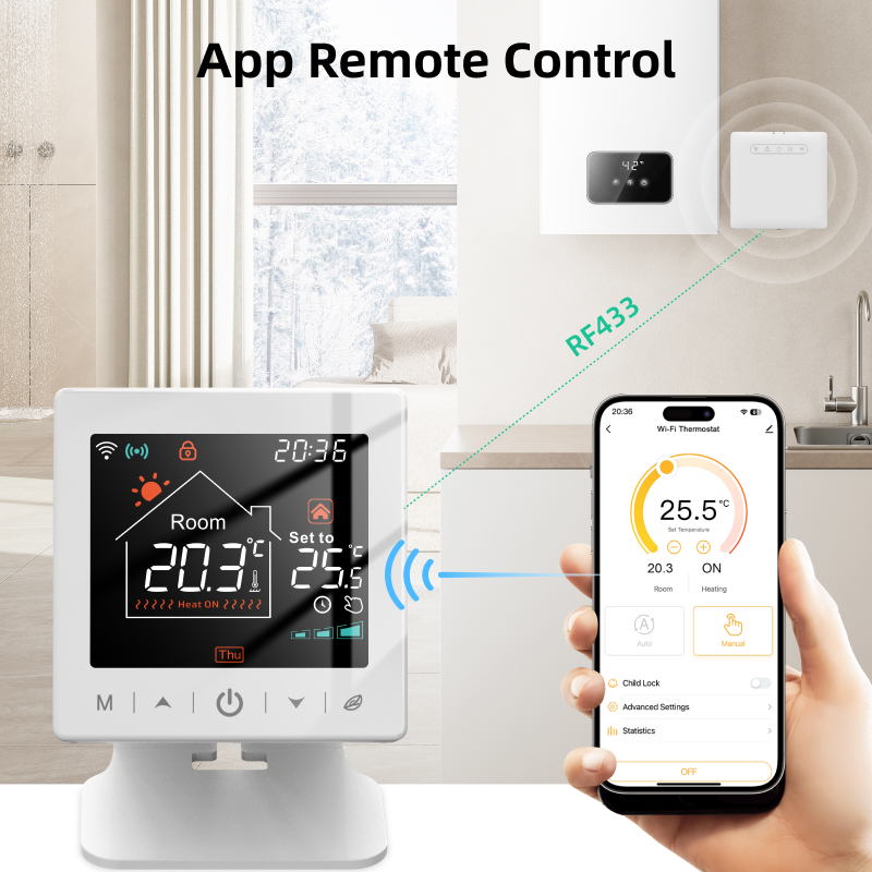 Thermostat Wifi pour maison in - Universal Remote Smart Home avis et prix