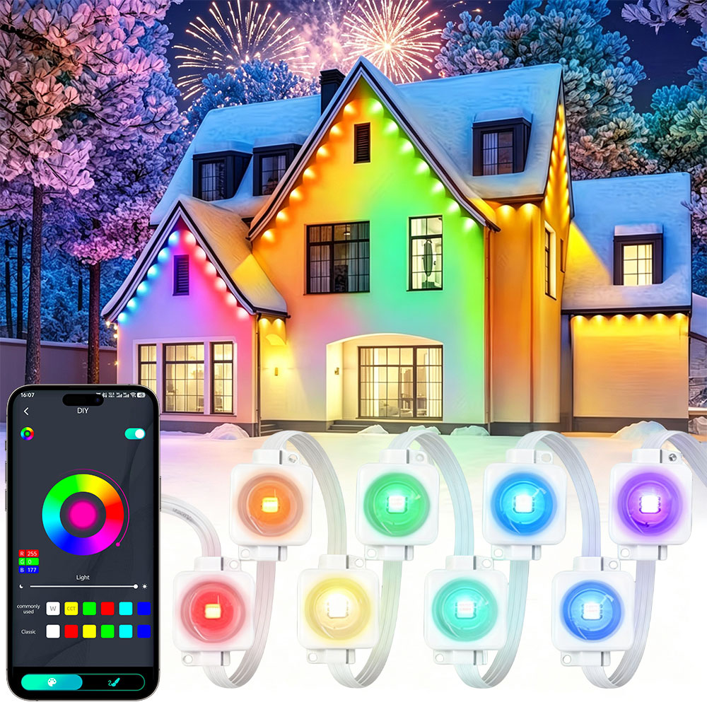 Guirlande lumineuse extérieure - Smart Home Yellow avis et prix