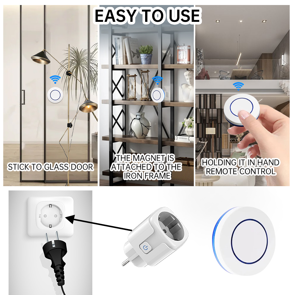 Prise sans fil RF433, prise in - Universal Remote Smart Home avis et prix