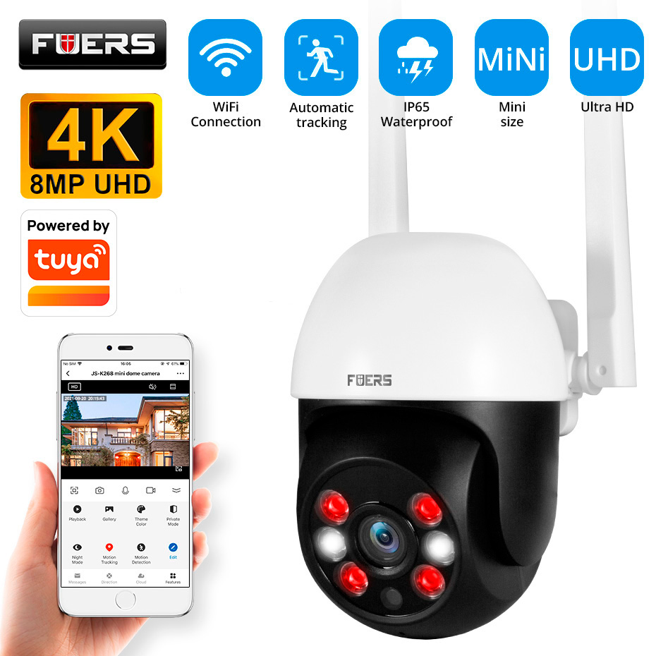 Caméra IP Fuers 8MP 4K pour ex - Smart Home Camera Ezviz avis et prix
