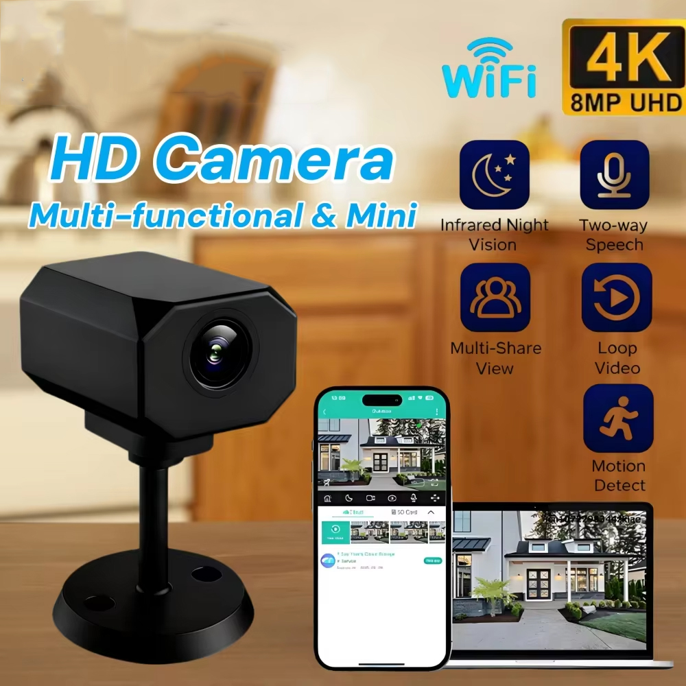Caméra de sécurité WiFi HD 4K  - Smart Home Video avis et prix