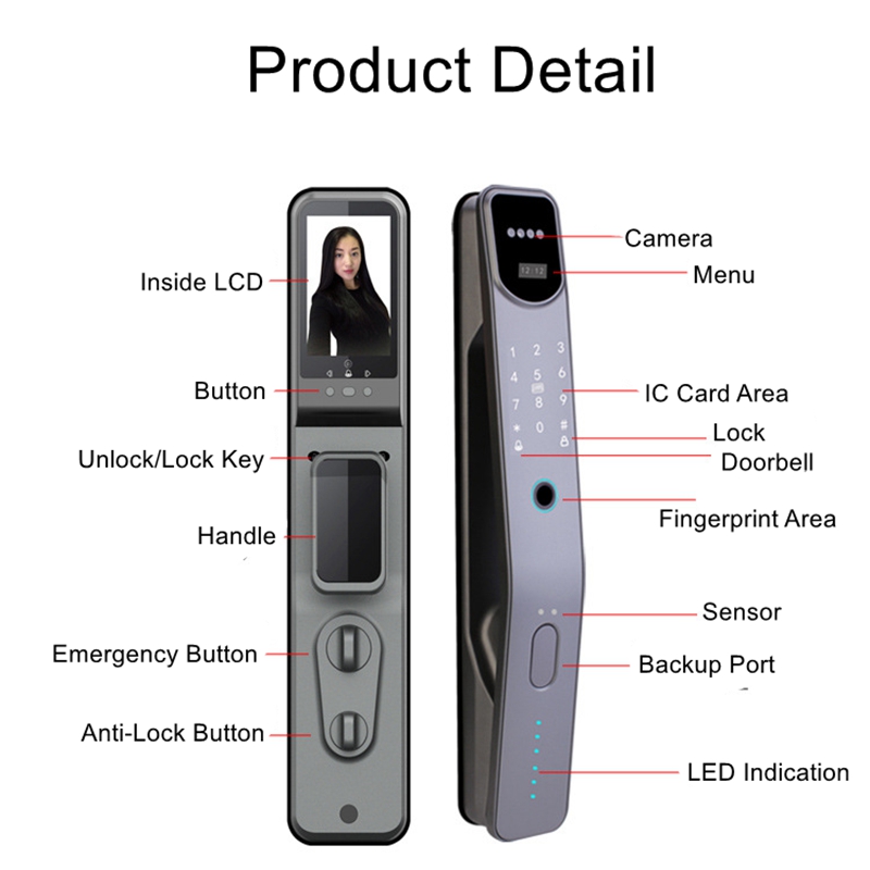 Serrure de porte intelligente  - Smart Home Door Lock avis et prix