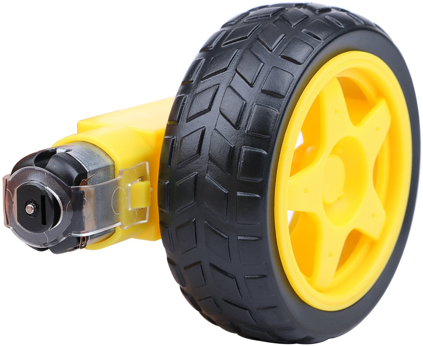 Moteur électrique à cc + roue  - Smart Home Yellow avis et prix