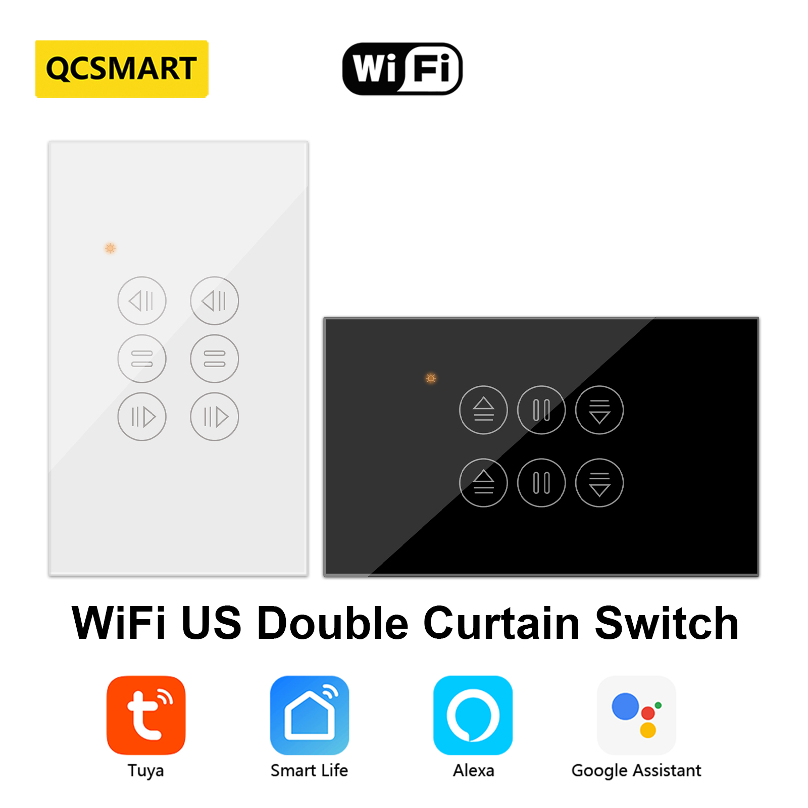 QCSMART WiFi Double rideau US  - Universal Remote Smart Home avis et prix