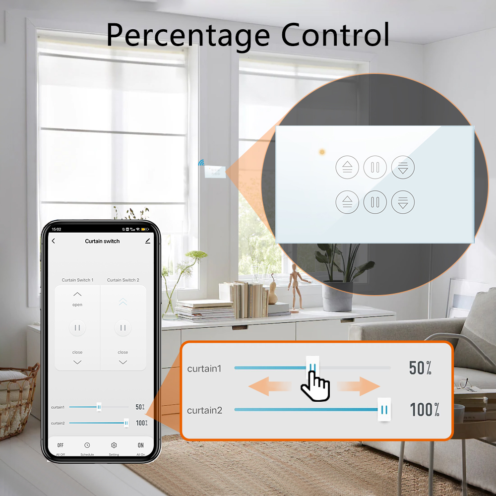 QCSMART WiFi Double rideau US  - Universal Remote Smart Home avis et prix