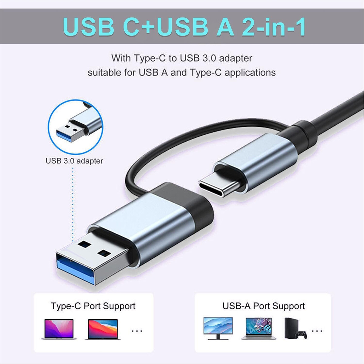 Hub USB-C 8-en-2 : Adaptateur  - Smart Home Hub 2 avis et prix